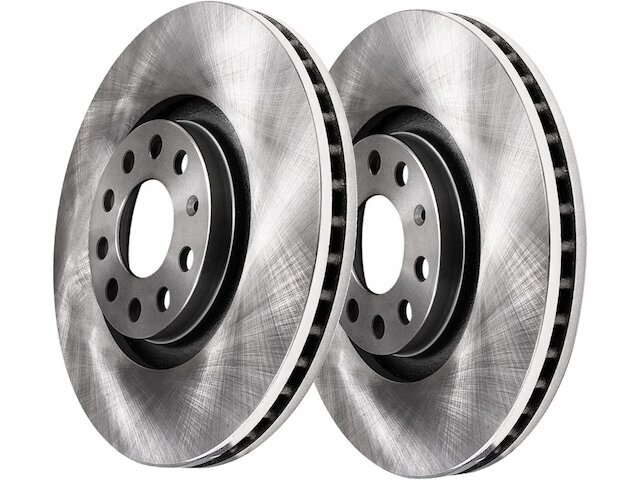Detroit Axle 72QX21R Front Brake Rotor Set Fits 2000-2002 Audi S4 Brakes Brakes