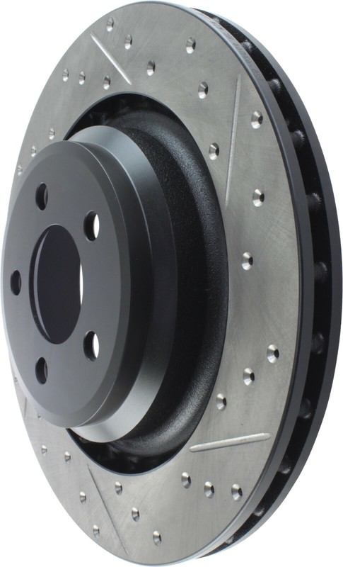 StopTech 127.63064L Drilled & Slotted Rear Brake Rotor for 06-19 Dodge Charger gallery