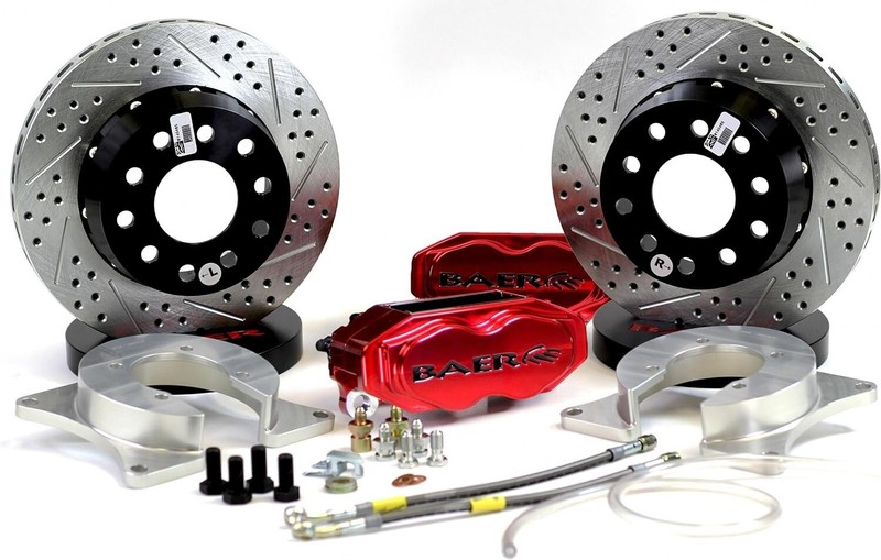 4262668FR-BKCZ Brake System (11″ Rear SS4+ Deep Stage Fire Red 8.8″ C Clip)