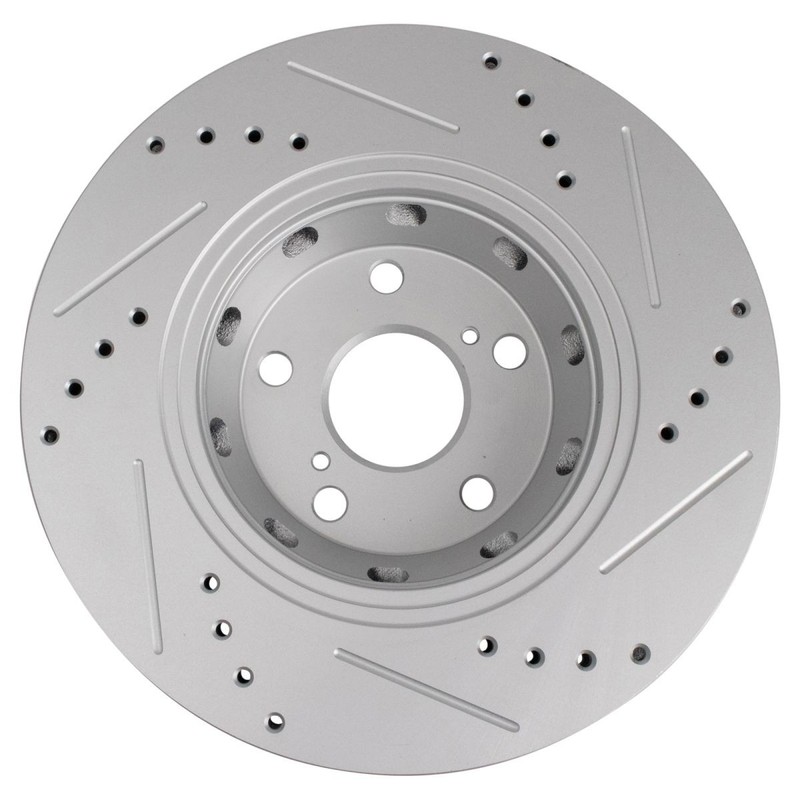 Performance Front Brake Rotor Set Fits 2009-2015 Toyota Venza gallery