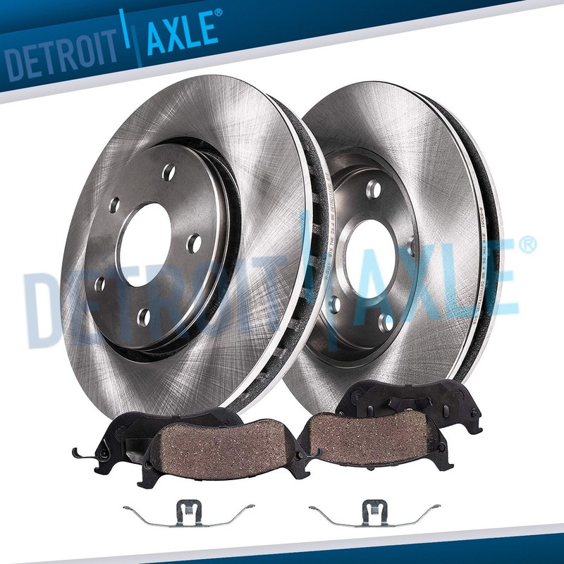 13.58 inch Front Disc Brake Rotors Pads Kit for Audi A5 A6 A7 Quattro Q5 S4 S5