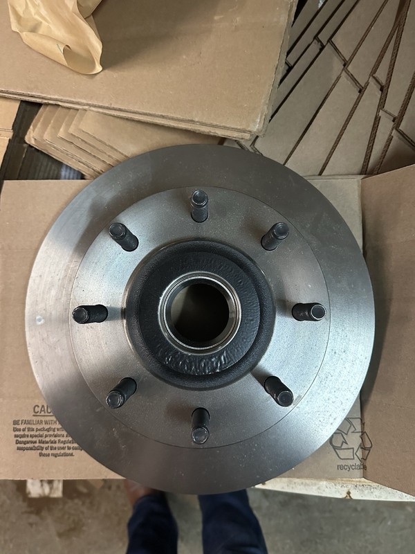 New OEM 2005-07 Ford F250 & F350 4x2 Front Hub & Rotor OEM# 5C3Z-1102-AB BRRF-43 gallery