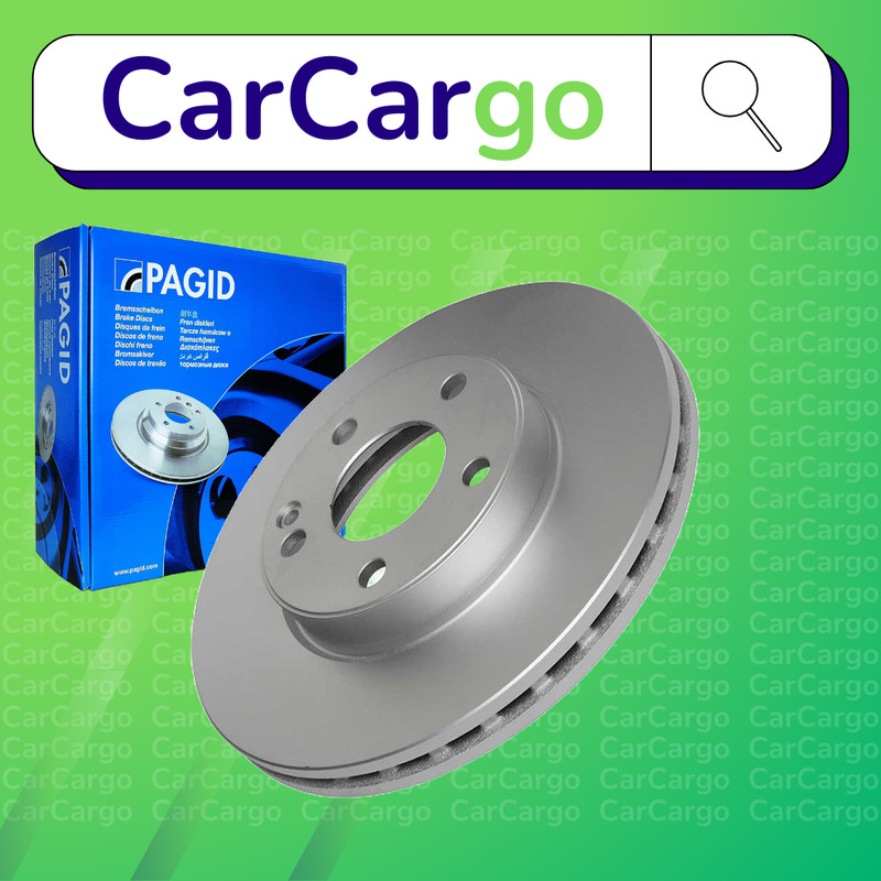 Pagid Vented Front Brake Discs Mercedes A-Class A 180 CDI / d 2012-2018 280 mm