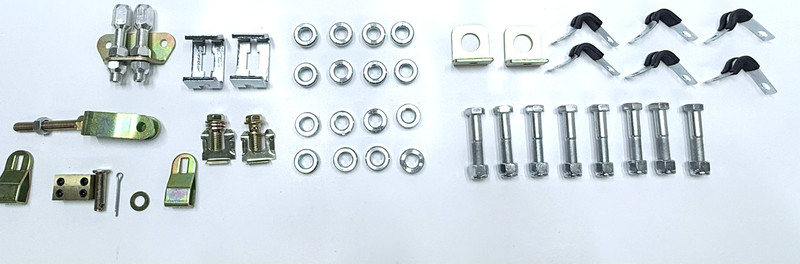 UNIVERSAL FORD 8" AND 9" REAR END BRAKE HIGH PERFORMANCE 11" DISC E-BRAKE KIT gallery