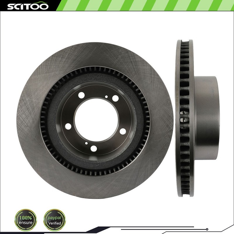 Front Brake Discs Rotors For Toyota Sequoia Tundra Land Lexus LX570 2012-2018