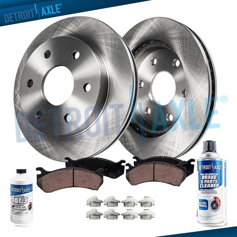 Rear Rotors Brake Pad for Chevy Traverse Buick Enclave GMC Acadia Saturn Outlook