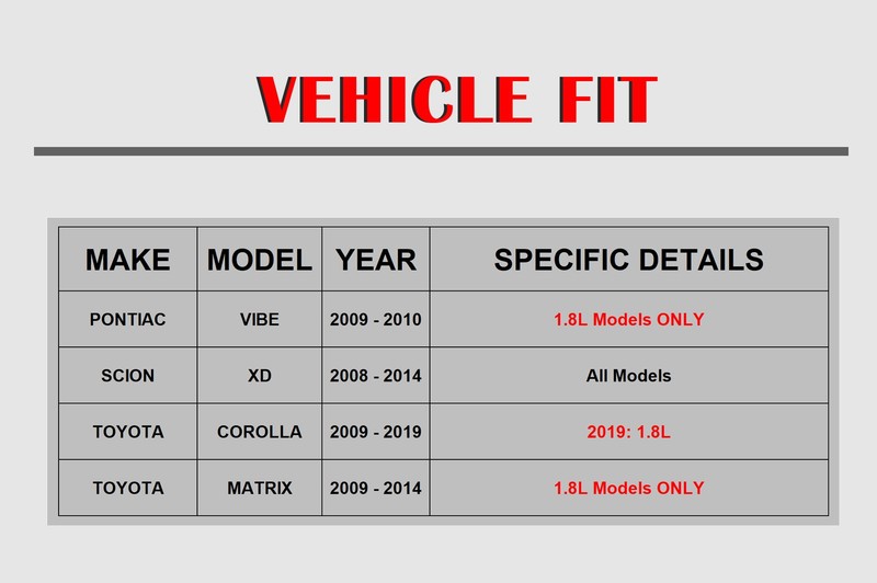 Drilled Front Brake Rotors Brake Pads Kit for Toyota Corolla Matrix Pontiac Vibe gallery
