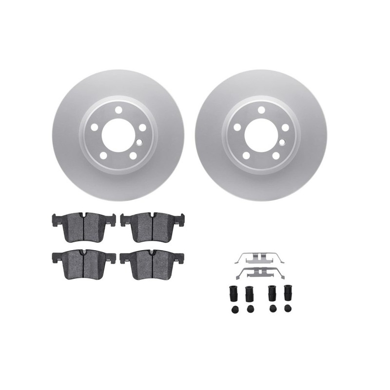 For BMW 428i xDrive/435i/435i xDrive 2014-2016 Disc Brake Pad and Set Cast Iron gallery
