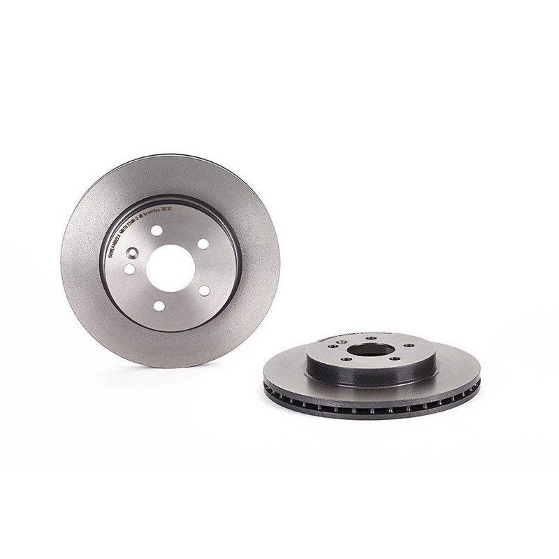 Brembo Front Brake Kit Ceramic Pad Vented Brake Rotor for Mercedes W163 ML-Class gallery