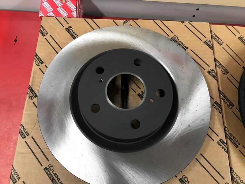 2007-2012 LEXUS ES350 FRONT & REAR BRAKE ROTORS OEM PAD KIT & SHIMS GENUINE OEM gallery