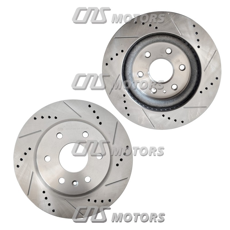Front Drilled Brake Rotors 55150 For Buick Enclave 2008-2017