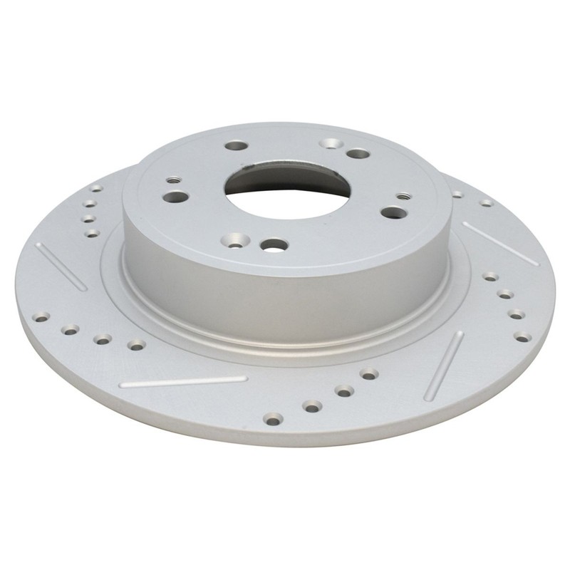 4pc Performance Cross Drilled Slotted G-Coated Rotor Kit for Honda Accord gallery