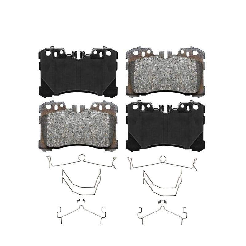Front Drilled Rotors and Ceramic Brake Pads for Lexus LS460 LS500 LS500H LS600H gallery