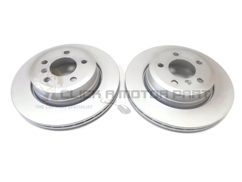 BMW X3 2.0 2.5 3.0 E83 2004-2011 REAR 2 BRAKE DISCS SET NEW 320mm VENTED