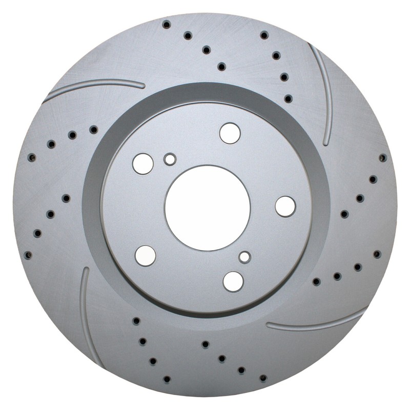 Bison Performance Front Coated Drilled 296mm Brake Disc for ES350 tC Avalon RAV4