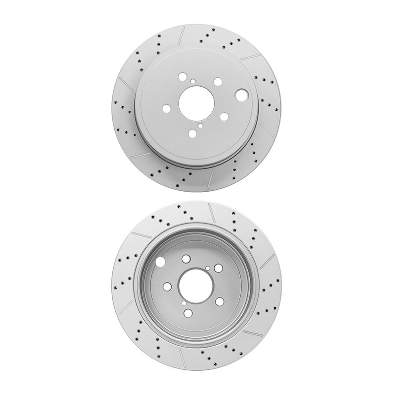286mm Disc Rear Brake Rotors Set for Subaru Legacy Outback Forester Impreza BRZ gallery