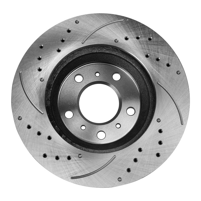 Front Drilled Disc Rotors + Ceramic Brake Pads for Chevy Impala Buick Lucerne gallery