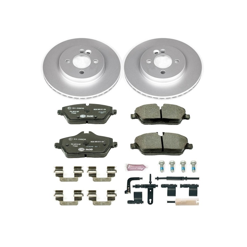 ESK6298 Powerstop 4-Wheel Set Brake Disc and Pad Kits Front & Rear for Cooper gallery