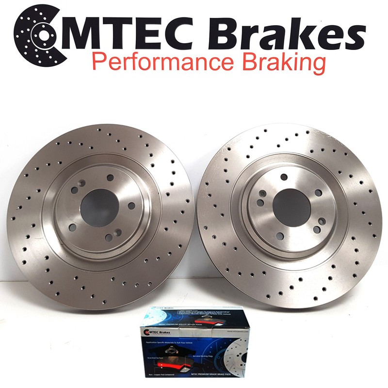 Rear Brake Discs And Pads for Kia Stinger 2.2CRDi 17-20 VGT-4WD