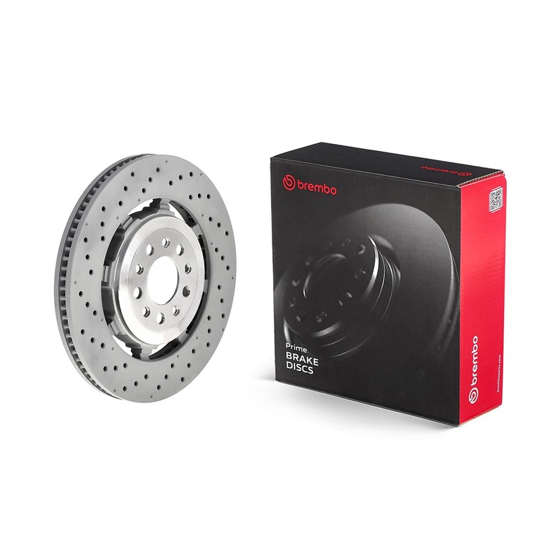 2x Brake Discs Pair Vented fits ALFA ROMEO GIULIA 952 2.9 Front 2015 on 360mm gallery