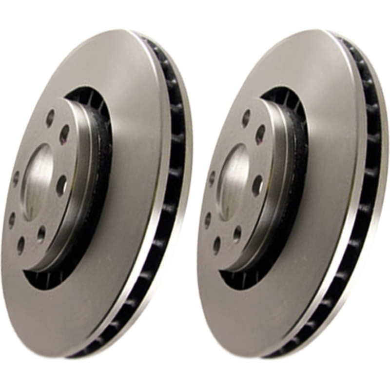 EBC RK7241 2-Wheel Set Brake Discs Front RWD AWD for Dodge Charger Challenger
