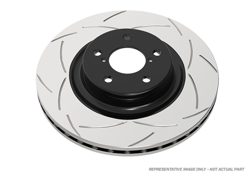 DBA Fits 08-15 Mitsubishi EVO X Street T2 Slotted Rear Brake Rotor gallery