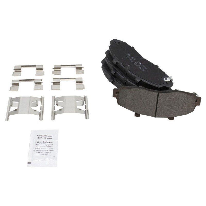 Rotor & Brake Pad Metallic Performance Front Rear Kit w/Chemicals gallery