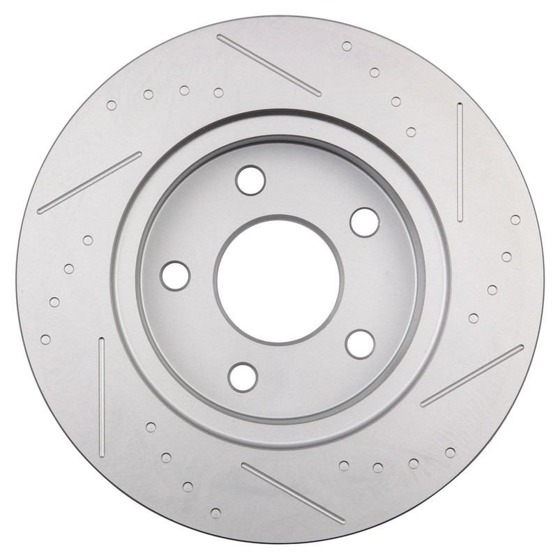 Front Rear Slotted Brake Rotors For 2005-2012 Chevrolet Cobalt Pontiac G5 Saturn gallery