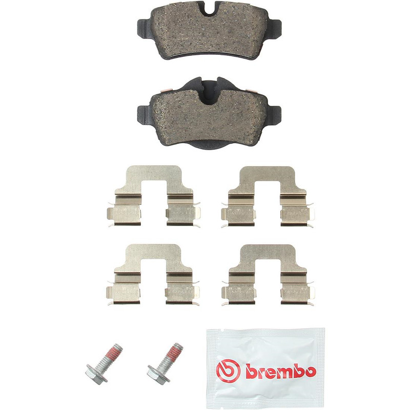 Brembo Rear Brake Kit Ceramic Pads & Disc Rotors for Mini Cooper R52 R56 R57 R58 gallery