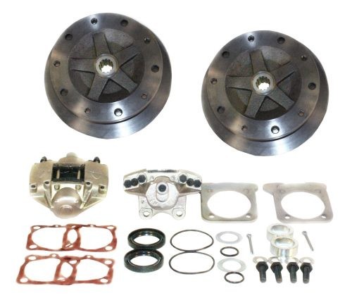 EMPI Bug/Ghia 68-72 Rear Disc Brake Kit, 5×205 Lug Pattern, 22-2929-0