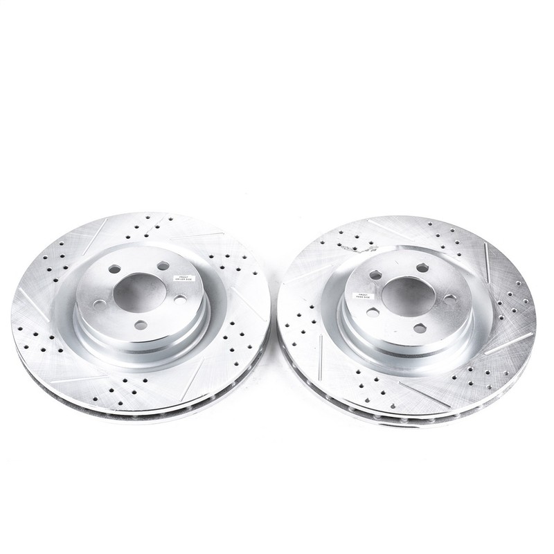 PowerStop Front Disc Brake Rotor Set for 2016-2017 Dodge Challenger R/T Scat Pac