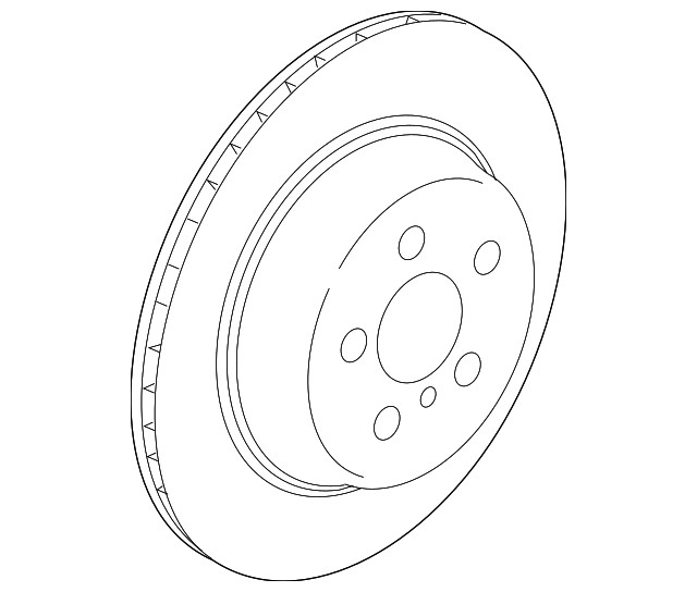 Genuine BMW Rotor Left 34-20-6-896-221