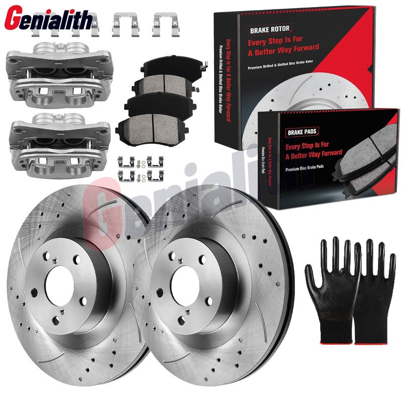 Front Disc Brake Rotor Pads Brake Caliper fits Subaru Outback Impreza Forester