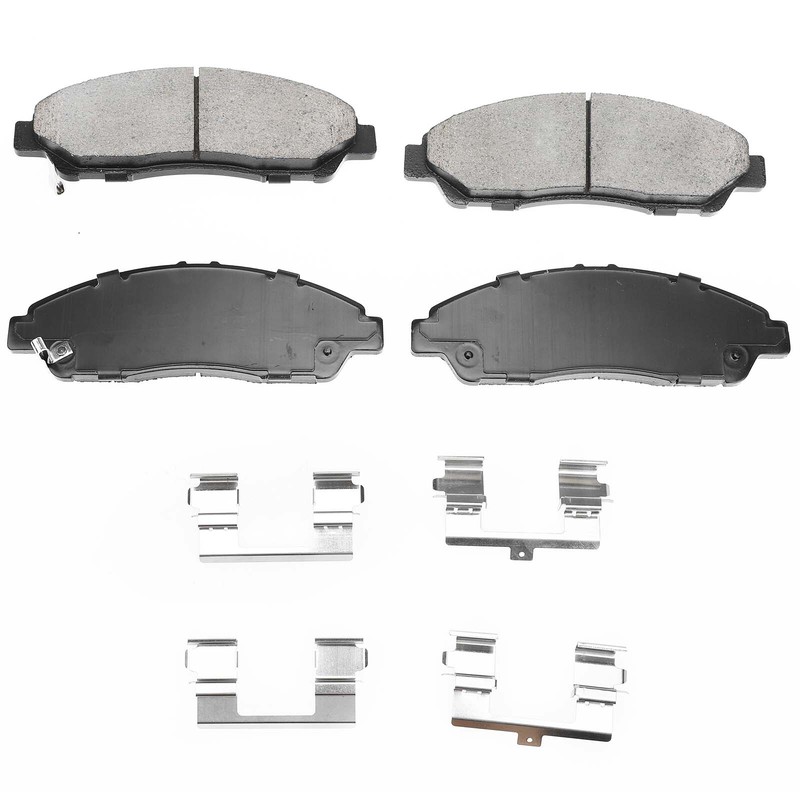 Front Brake Rotors & Ceramic Brake Pads for Honda Pilot Acura MDX ZDX RLX 330mm gallery
