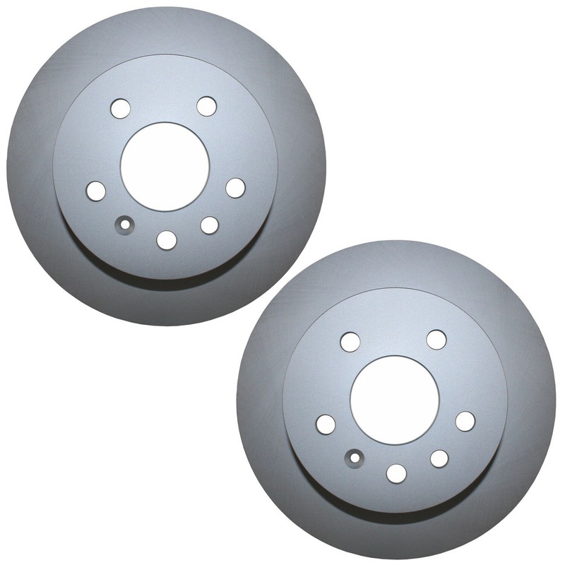 Bison Performance Pair Set Rear Coated 286mm Brake Rotors for 9-3 900 L300 LW200