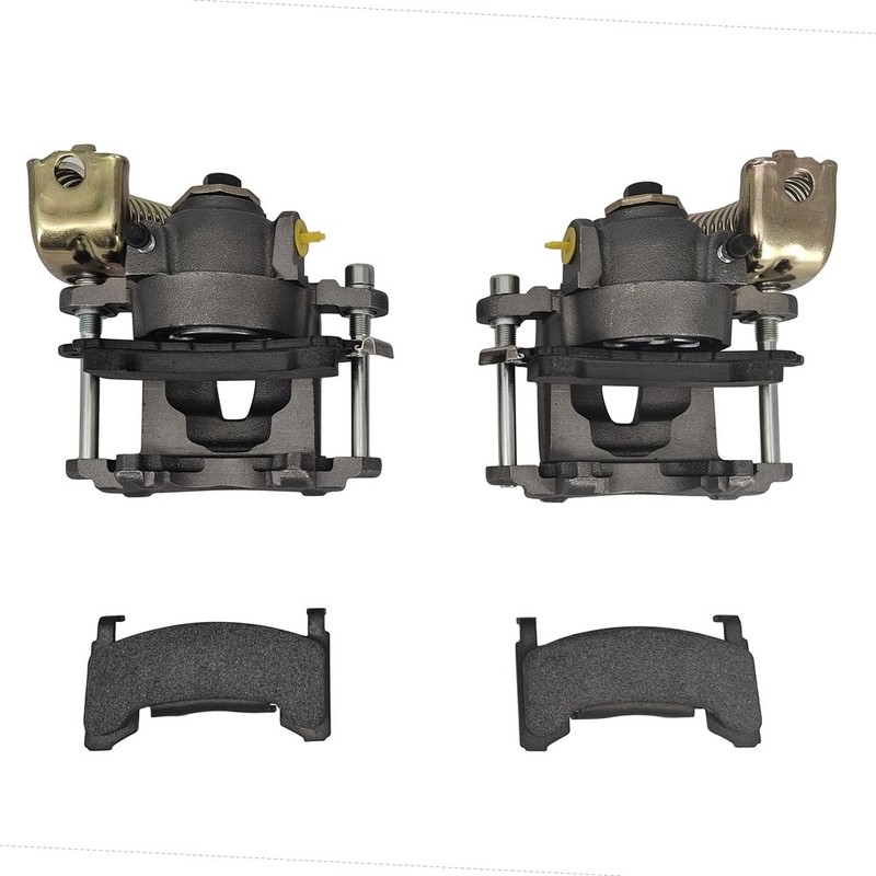Bolt-On Rear Disc Brake Kit for Ford 9 Inch w/ E-Brake Caliper Set New gallery