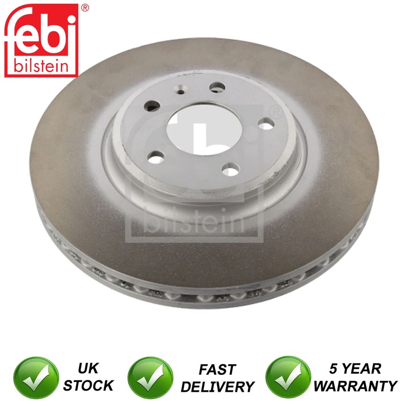 Brake Discs Front Febi Fits Audi A5 2007-2011 Q5 2008-2011 A4 2007-2011