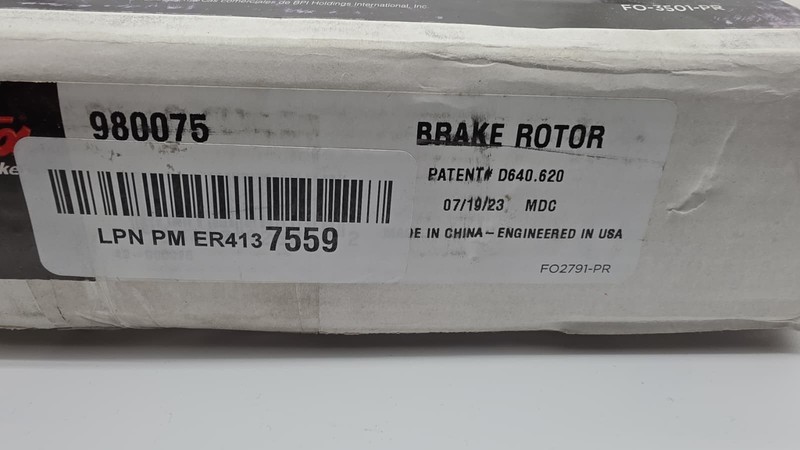 Raybestos 980075-SP Performance Plain Disc Brake Rotor for 00-06 Nissan Sentra gallery