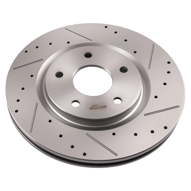 Front Vented Brake Rotors Set for Ram C/V 2012-2015 Chrysler Pacifica 2017-2021 gallery