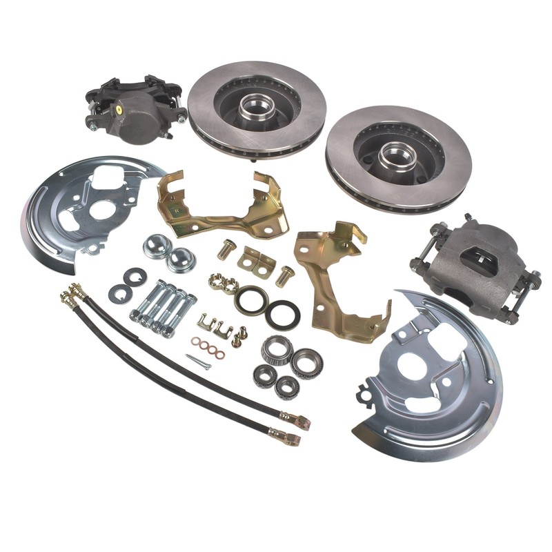 Front Disc Brake Kit for GM Oldsmobile Cutlass Chevrolet Chevelle Pontiac GTO gallery