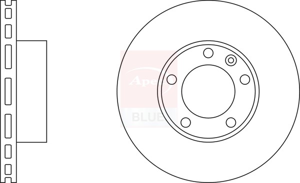 2x Brake Discs Pair Vented fits RENAULT MASTER Mk2 2.2D Front 2000 on 306mm Set gallery