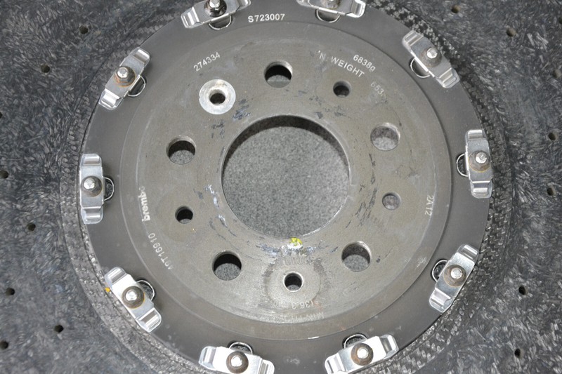 Ferrari FF F151 F12 1x brake disc front carbon front brake disc CCM 274334 gallery