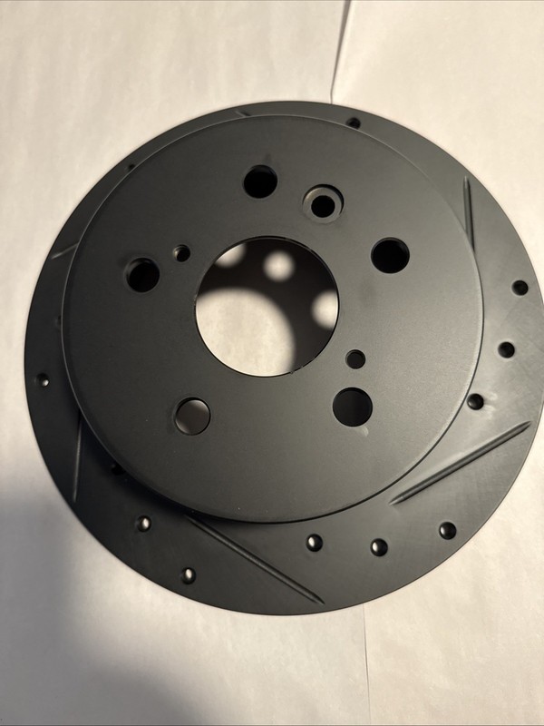 New Dynamic Friction Rear Rotors Drill & Slot 07-12 Camry & Avalon ES350 07-11 gallery