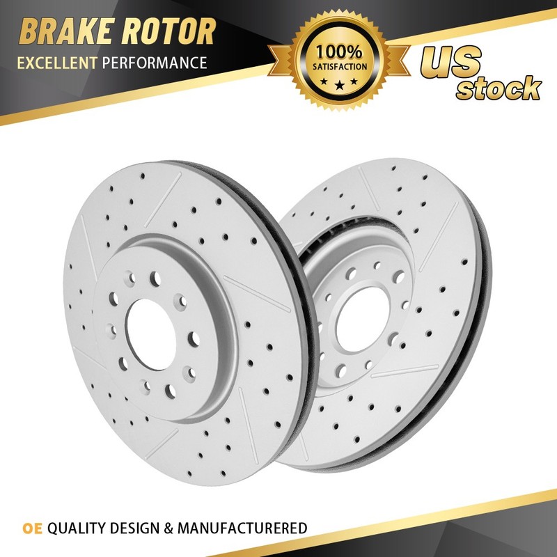 Front Disc Brake Rotors for Buick LaCrosse Envision Chevy Equinox GMC Terrain