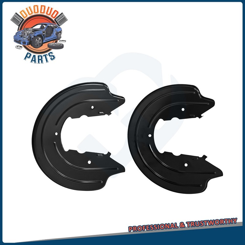 Pair Rear Left & Right Brake Dust Shield Backing Plate For 94-04 Ford Mustang