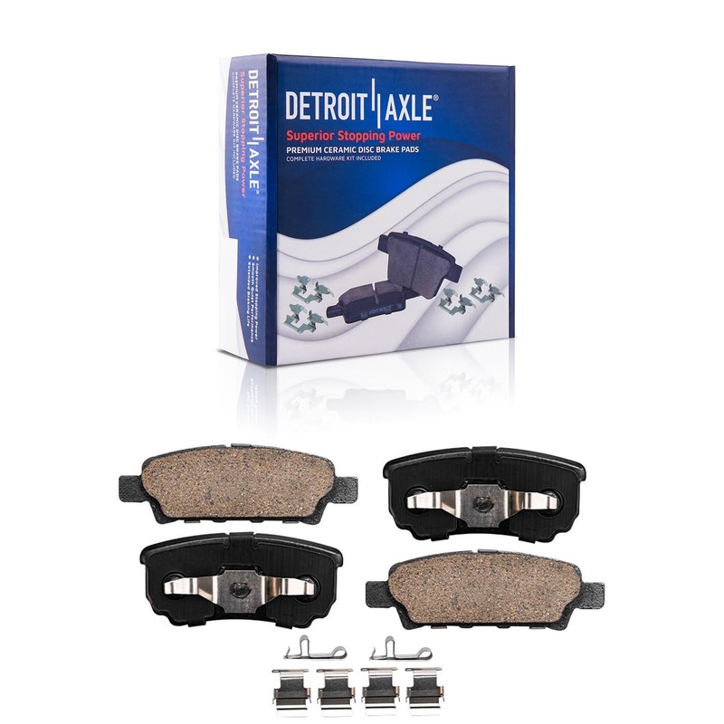 For Jeep Compass Patriot Dodge Avenger Caliber Front Rear Rotors Brakes Pads Kit gallery