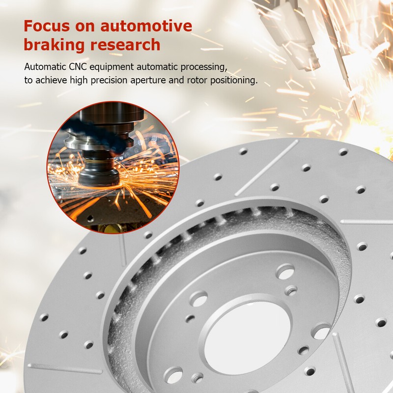 330mm Front Disc Brake Rotors for 2012 2013 - 2019 Dodge Journey Grand Caravan gallery