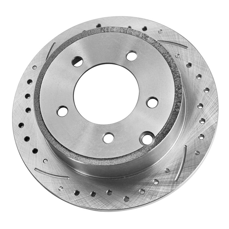 Front Drilled Rotors + Brake Pads for 2005-2015 Toyota Tacoma Brake Rotor Pad gallery