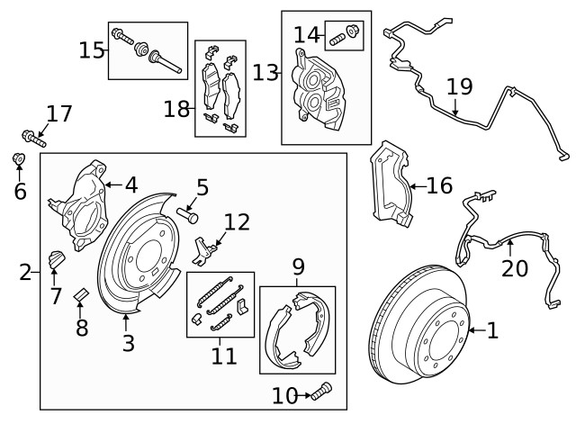 Genuine Ford Rotor Assembly - Brake Rear PC3Z-2C026-A gallery