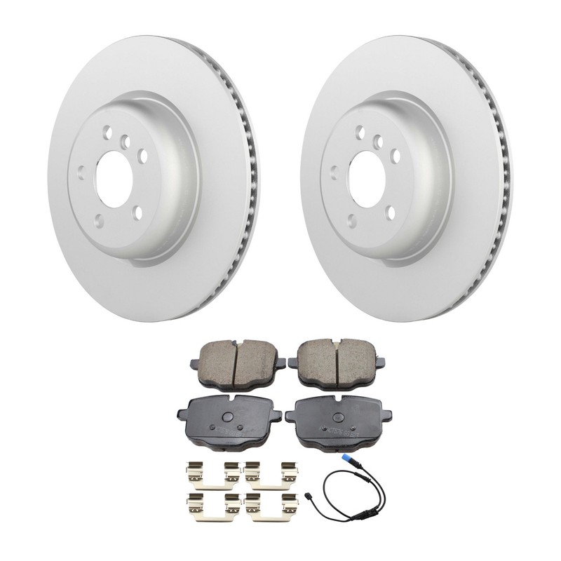 Bosch QuietCast Rear Rotors Akebono EURO Ceramic Disc Brake Pad Kit For G01 X3